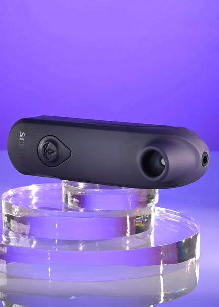 Selopa SURE THING - Black Vibrating & Sucking Stimulator