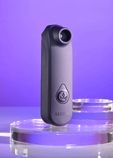 Selopa SURE THING - Black Vibrating & Sucking Stimulator