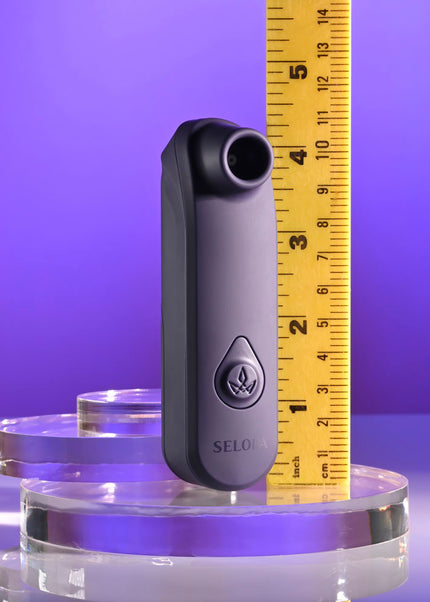 Selopa SURE THING - Black Vibrating & Sucking Stimulator