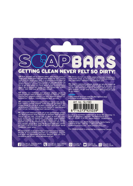 S-LINE Soap Bar - Dirty Bitch - Purple Novelty Soap