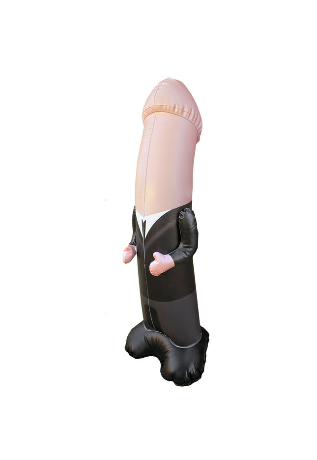 S-LINE The Dickheads - Groom Bop Bag - 100 cm Inflatable Penis Punching Bag