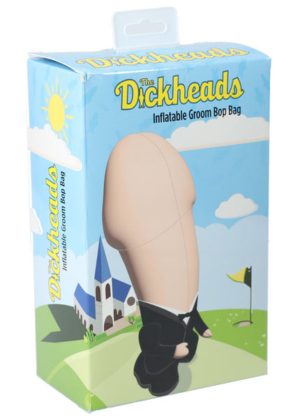 S-LINE The Dickheads - Groom Bop Bag - 100 cm Inflatable Penis Punching Bag