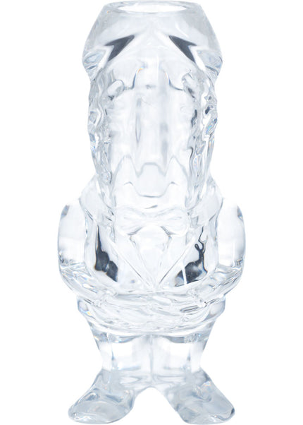 S-LINE The Dickheads - Couples Tall Shot Glasses - Clear Novelty 44 ml Shot Glasses - 4 Pack