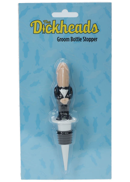 S-LINE The Dickheads - Groom Bottle Stopper - Novelty Wine Bottle Stopper
