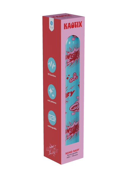 S-LINE Kaotix Display Box - USB Rechargeable Vibrators - Counter Display of 4 x 5 each