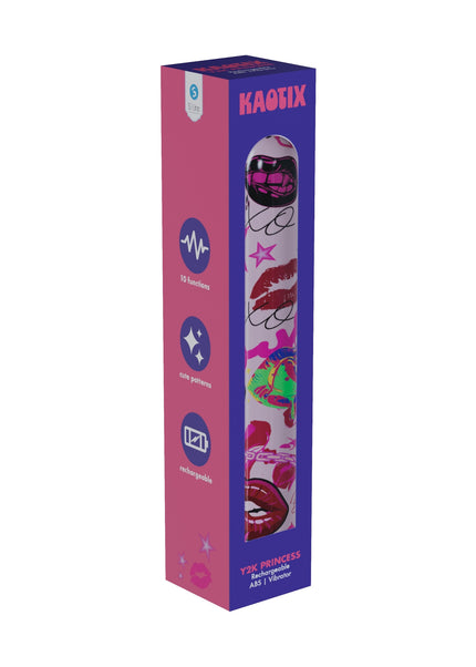 S-LINE Kaotix Display Box - USB Rechargeable Vibrators - Counter Display of 4 x 5 each