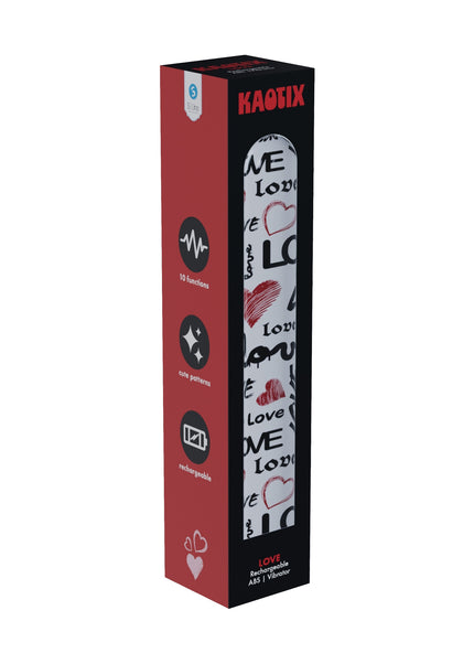 S-LINE Kaotix Display Box - USB Rechargeable Vibrators - Counter Display of 4 x 5 each