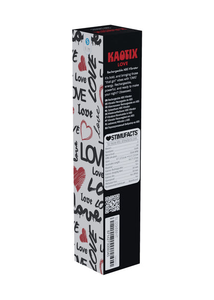 S-LINE Kaotix Love - White 17.8 cm USB Rechargeable Vibrator