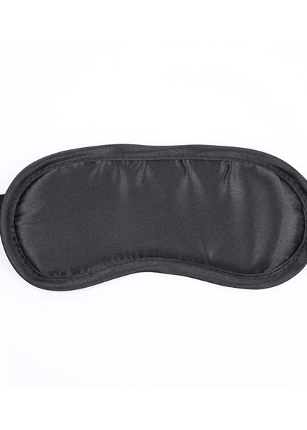 Sex & Mischief Shadow Cuff Kit - Black - 2 Piece Set
