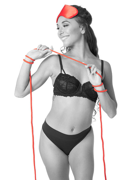 Sex & Mischief Amor Rope - 2 Red Bondage Ropes - 4.5 m Lengths