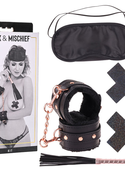 Sex & Mischief Brat Kit - 5 Piece Beginner Bondage Kit