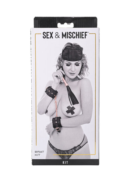 Sex & Mischief Brat Kit - 5 Piece Beginner Bondage Kit