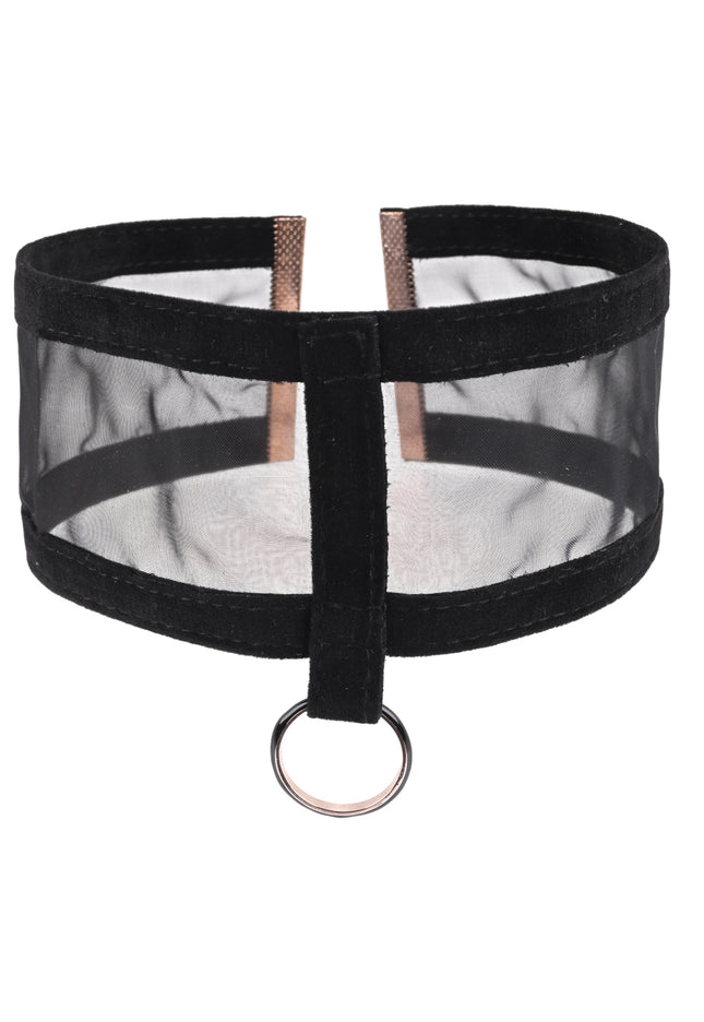 Sex & Mischief Sheer Day Collar - Black Collar