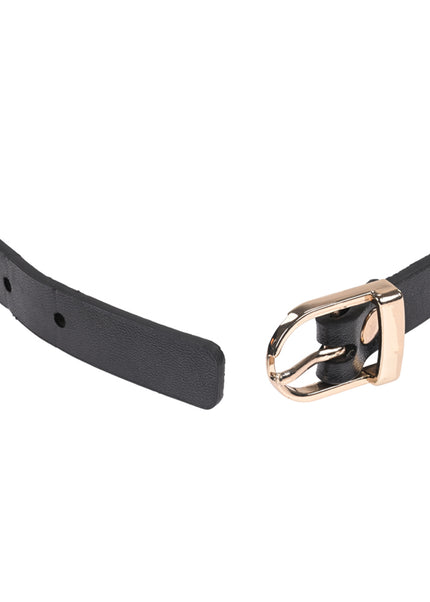 Sex & Mischief Double Buckle Day Collar - Black Collar