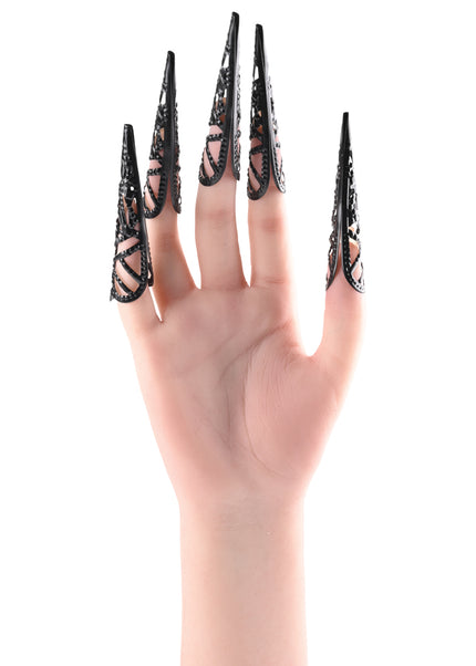 Sex & Mischief Sensory Fingertips - Black - Black - Set of 5