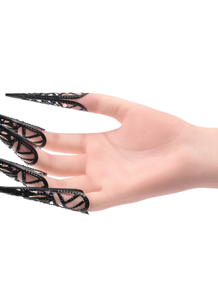 Sex & Mischief Sensory Fingertips - Black - Black - Set of 5