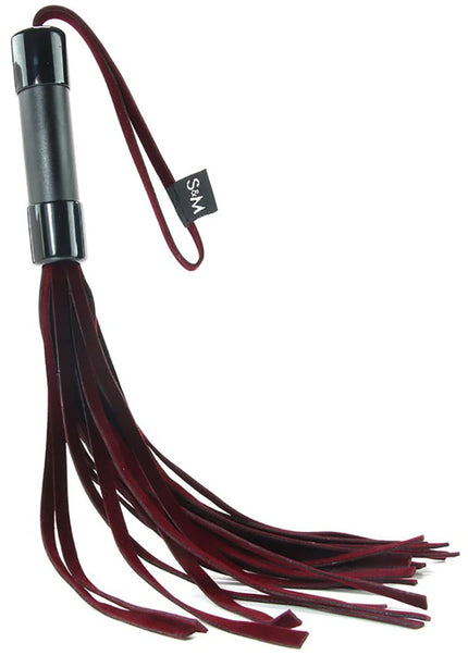 Sex & Mischief Enchanted Flogger - Red/Black Flogger Whip