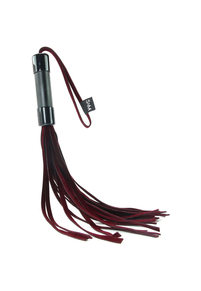 Sex & Mischief Enchanted Flogger - Red/Black Flogger Whip