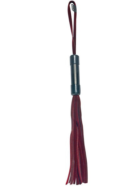 Sex & Mischief Enchanted Flogger - Red/Black Flogger Whip