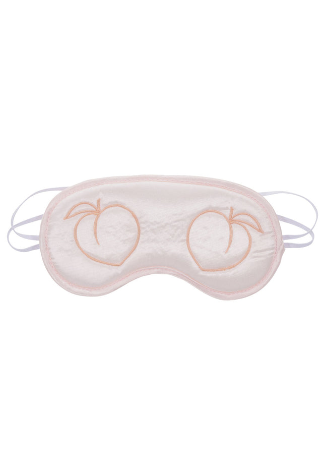 Sex & Mischief Peaches n CreaMe Blindfold - Peach Eyemask