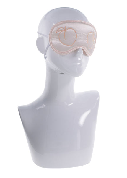 Sex & Mischief Peaches n CreaMe Blindfold - Peach Eyemask