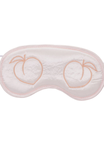Sex & Mischief Peaches n CreaMe Blindfold - Peach Eyemask