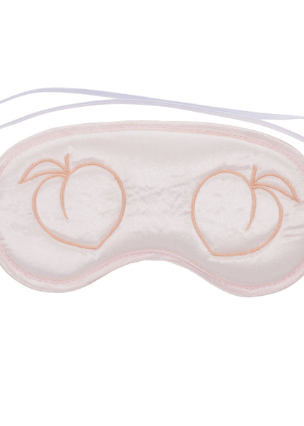 Sex & Mischief Peaches n CreaMe Blindfold - Peach Eyemask
