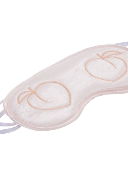 Sex & Mischief Peaches n CreaMe Blindfold - Peach Eyemask