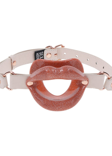Sex & Mischief Peaches n CreaMe Silicone Lips - Peach Mouth Restraint