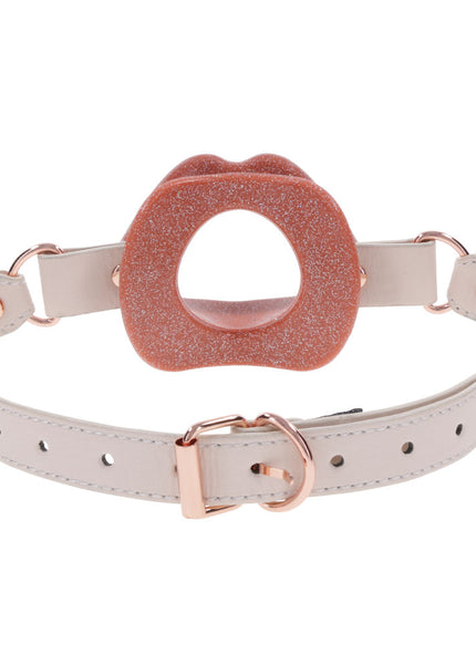 Sex & Mischief Peaches n CreaMe Silicone Lips - Peach Mouth Restraint