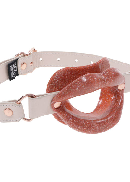 Sex & Mischief Peaches n CreaMe Silicone Lips - Peach Mouth Restraint