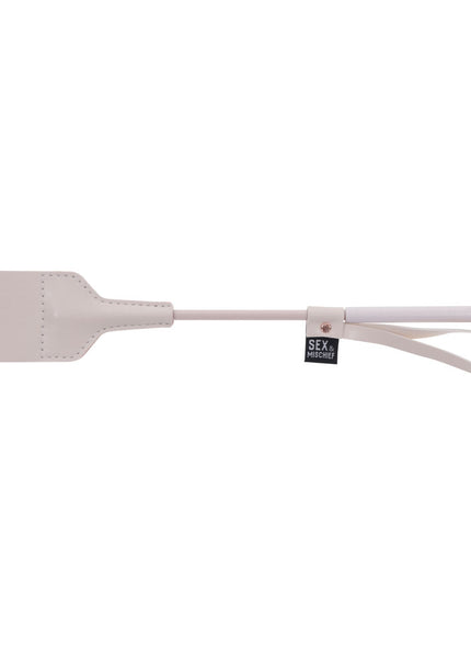 Sex & Mischief Peaches n CreaMe Riding Crop - Peach 30 cm Crop Whip