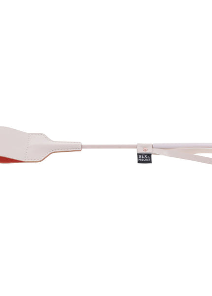 Sex & Mischief Peaches n CreaMe Riding Crop - Peach 30 cm Crop Whip