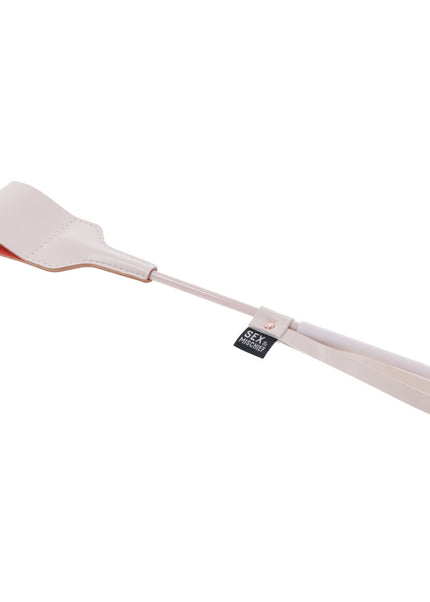 Sex & Mischief Peaches n CreaMe Riding Crop - Peach 30 cm Crop Whip