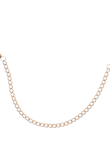 Sex & Mischief Cougar Chained Nipple Clamps - Gold Nipple Clamps with Cougar Chain