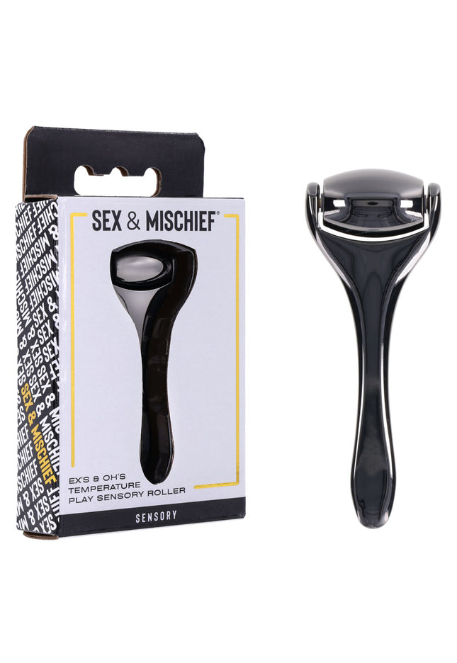 S&M Exs & Ohs Temperature Play Sensory Roller - Gunmetal Roller