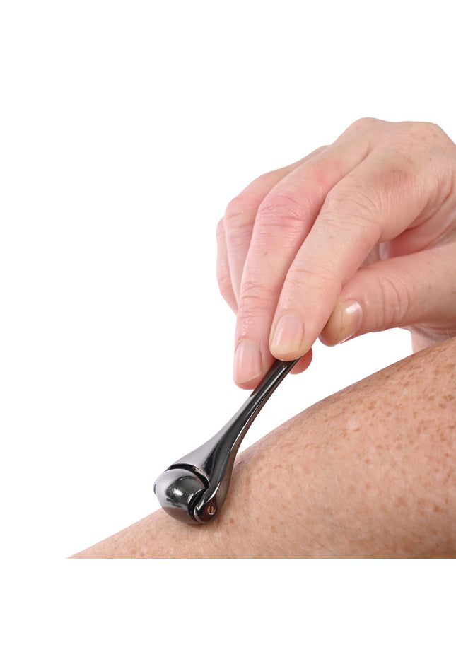 S&M Exs & Ohs Temperature Play Sensory Roller - Gunmetal Roller