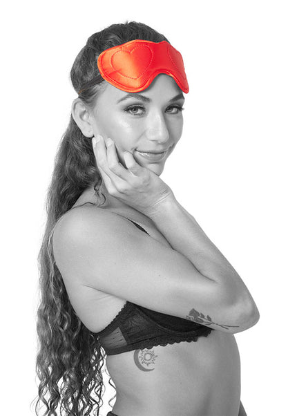 Sex & Mischief Amor Blindfold - Red Padded Blindfold