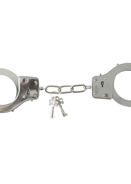 Sex & Mischief Metal Handcuffs - Metal Restraints