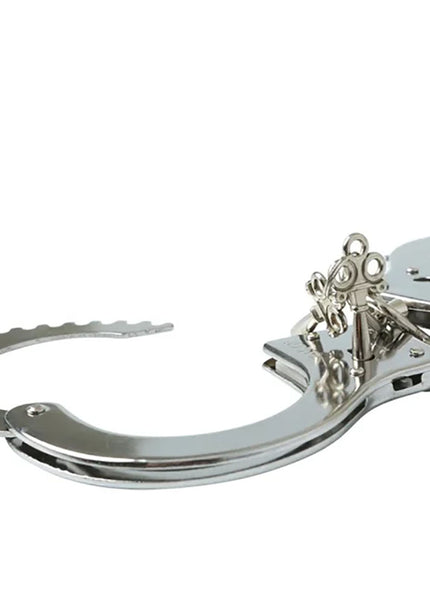 Sex & Mischief Metal Handcuffs - Metal Restraints