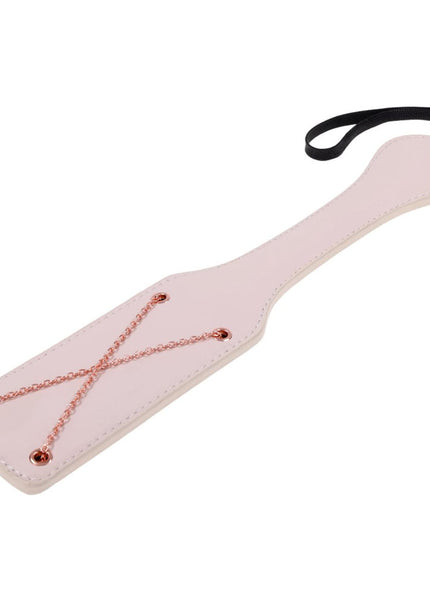 Sex & Mischief Peaches n CreaMe Chain Impressions Paddle - Peach Spanking Paddle