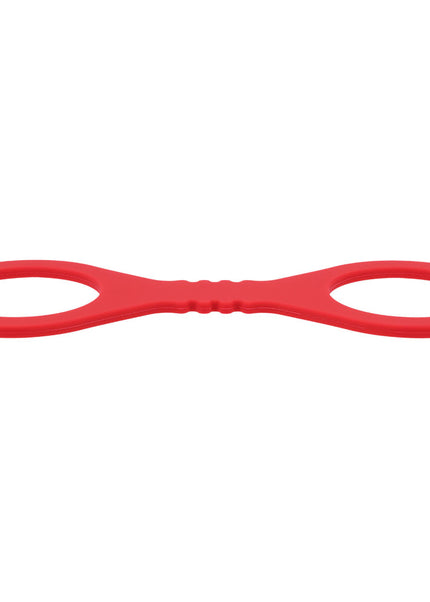 Sex & Mischief Amor Small Silicone Cuffs - Red Small Restraints