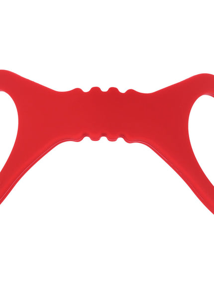 Sex & Mischief Amor Small Silicone Cuffs - Red Small Restraints