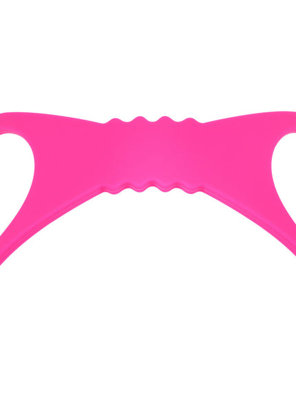Sex & Mischief Large Hot Pink Silicone Cuffs - Hot Pink Large Restraints
