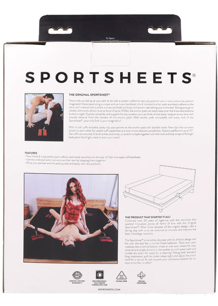SPORTSHEETS The Sportsheet - King - Bed Restraint Play System - Fits King Size Bed
