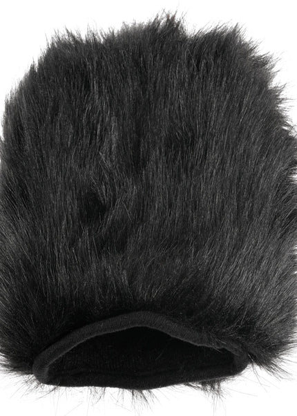 SPORTSHEETS Spiked Sensory Mitt - Black Furry Mitt with Spikes