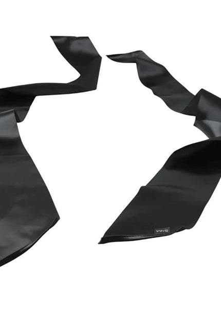 Sex & Mischief Silky Sashes Black - Black Restraints