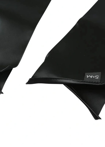 Sex & Mischief Silky Sashes Black - Black Restraints