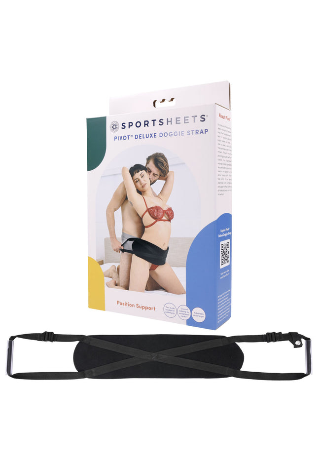 Pivot Deluxe Doggie Strap - Black Position Harness Strap