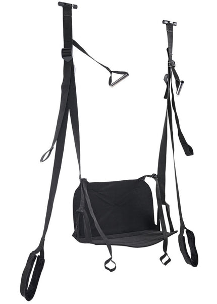 Pivot Deluxe Door Jam Sex Sling - Black Door Swing